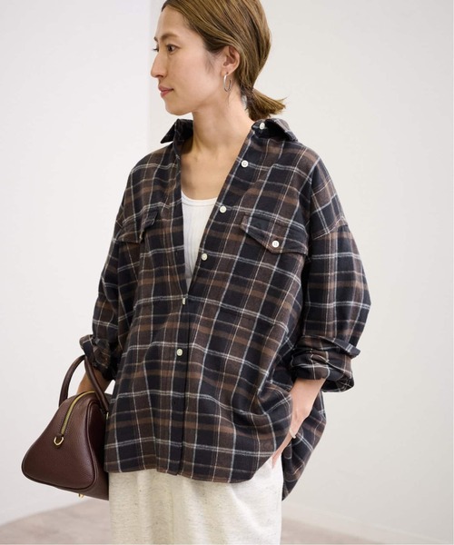 ≪追加≫ネルチェックシャツ2（シャツ/ブラウス）｜FRAMeWORK