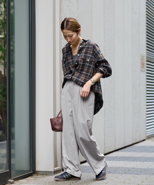 ≪追加≫ネルチェックシャツ2（シャツ/ブラウス）｜FRAMeWORK