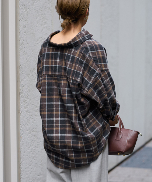 ≪追加≫ネルチェックシャツ2（シャツ/ブラウス）｜FRAMeWORK