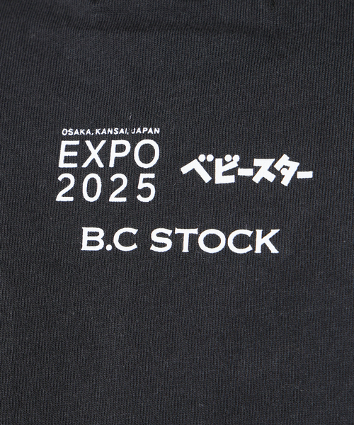 B.C STOCK（ベーセーストック）の「EXPO2025 × BABY-STAR 別注 ショートスリーブTEE（Tシャツ/カットソー・メンズ・ホワイト/ブラック・MEDIUM/LARGE）」の7枚目の写真