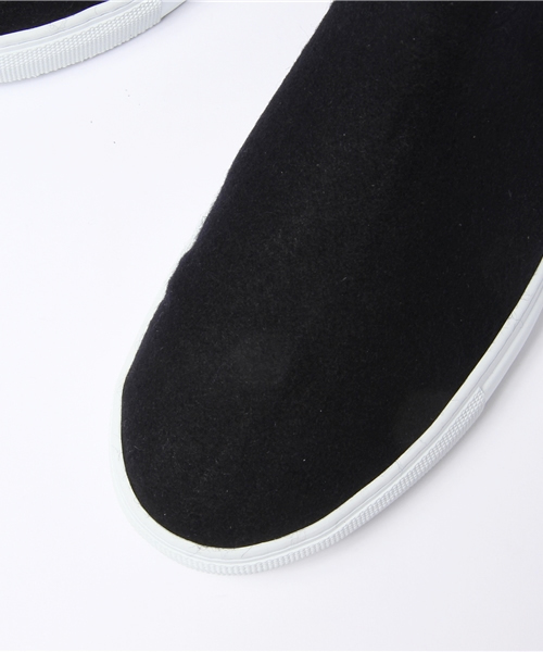 Amb（エーエムビー）の「Amb: メルトン サイドゴア スニーカー（スニーカー・メンズ・キャメル/ネイビー・7.5/6.5/8.5/5.5）」の7枚目の写真