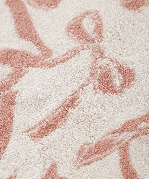 SNIDEL HOME（スナイデルホーム）の「リボンジャカードフェイスタオル（タオル・レディース・モカ/ピンク・FREE）」の8枚目の写真