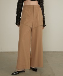 チュールレイヤードスラックス / Tulle Layered Slacks