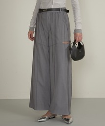 PRANK PROJECT | 【2025 Spring Pre-Order】チュールレイヤードスラックス / Tulle Layered Slacks(スラックス)