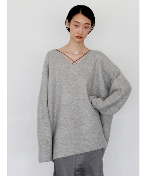 big v-neck knit（ニット/セーター）｜Katrin TOKYO（カトリーン