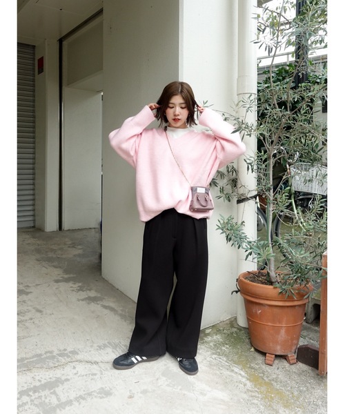 big v-neck knit（ニット/セーター）｜Katrin TOKYO（カトリーン