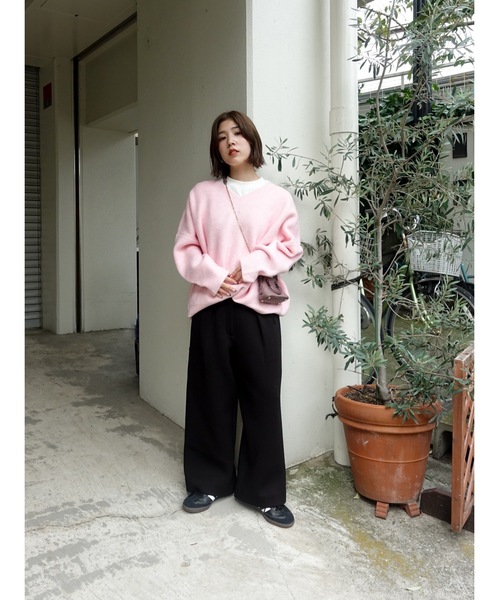 セール】big v-neck knit（ニット/セーター）｜Katrin TOKYO