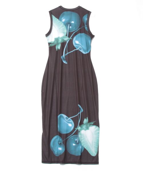 Desigual(デシグアル)の「VESTFRUITS コズミックチェリー タンクワンピース(ワンピース・レディース・ブラック・XL/L/M/S/XS)」の2枚目の写真