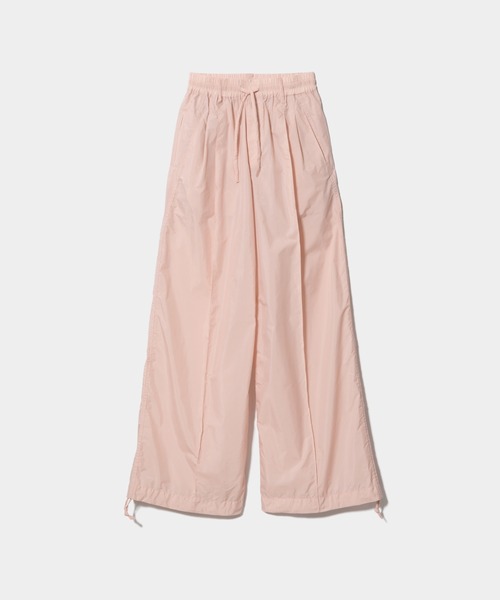 beautiful people(ビューティフルピープル)の「cotton nylon taffeta wide pants(その他パンツ・レディース・ライトピンク/ブラック・38/36)」の1枚目の写真