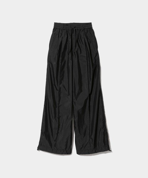 beautiful people(ビューティフルピープル)の「cotton nylon taffeta wide pants(その他パンツ・レディース・ライトピンク/ブラック・38/36)」の2枚目の写真