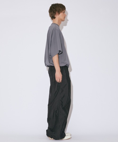 beautiful people(ビューティフルピープル)の「cotton nylon taffeta wide pants(その他パンツ・レディース・ライトピンク/ブラック・38/36)」の11枚目の写真