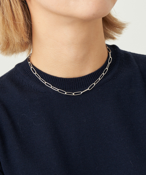 QUIP QUEINT/クイップ クエイント rectangle chain チョーカー QU038（ネックレス）｜IENA LA BOUCLE（イエナラブークル）