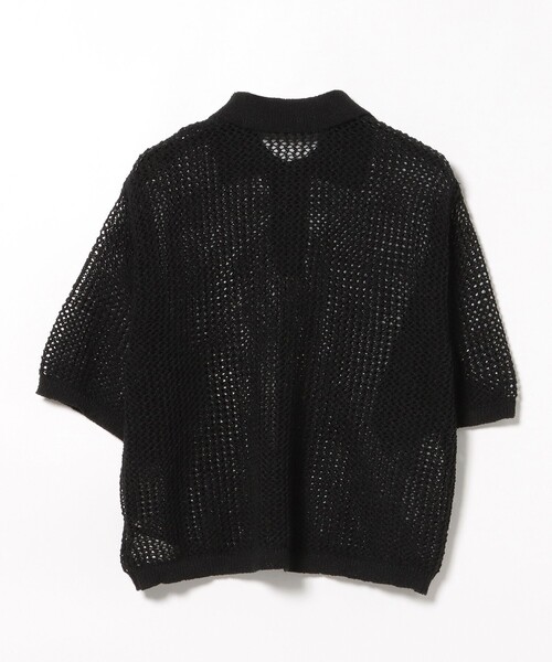 BEAMS HEART(ビームスハート)の「メッシュ ニットポロ(ポロシャツ・レディース・ホワイト系その他5/オレンジ/ブラック・FREE)」の22枚目の写真