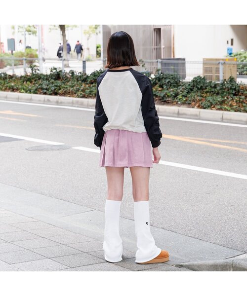 algy（アルジー）の「ギャザースリーブラグランロンT（Tシャツ/カットソー・キッズ・ミント/ピンク/ブラック・XX-SMALL/X-SMALL/MEDIUM/SMALL）」の5枚目の写真