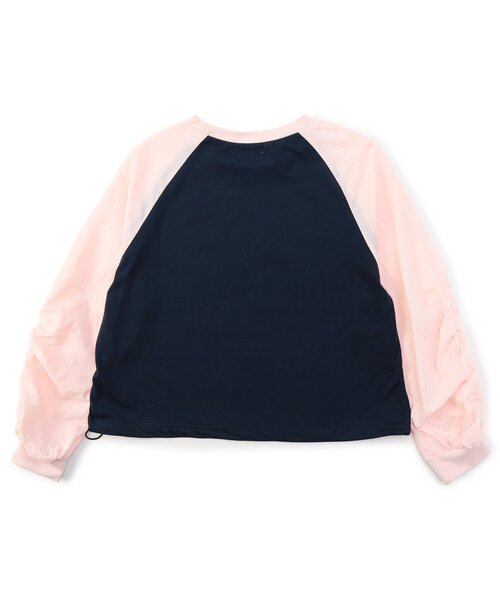 algy（アルジー）の「ギャザースリーブラグランロンT（Tシャツ/カットソー・キッズ・ミント/ピンク/ブラック・XX-SMALL/X-SMALL/MEDIUM/SMALL）」の15枚目の写真