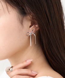 CIAOPANIC TYPY | 【2025年S/S新作】lilステンレスリボンピアス(ピアス（両耳用）)