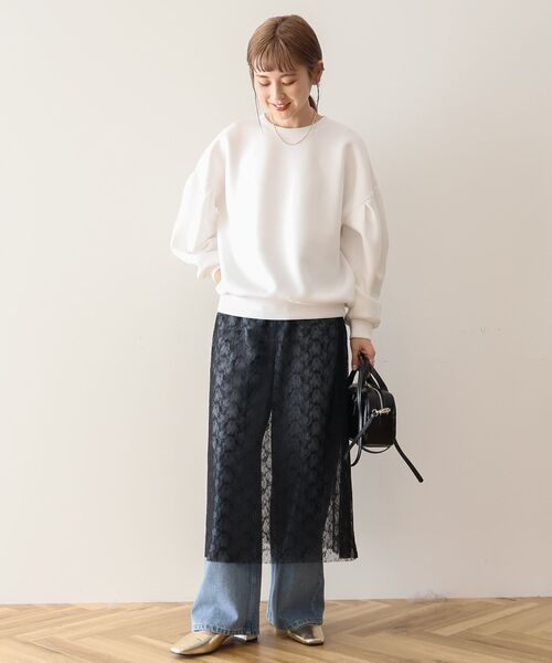 セール】袖タックポンチプルオーバー（スウェット）｜AMERICAN HOLIC