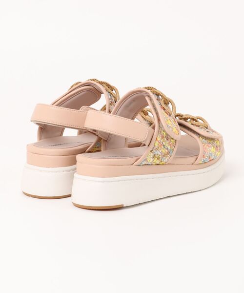 tsumori chisato WALK(ツモリチサトウォーク)の「チェーンモチーフ厚底サンダル(サンダル・レディース・ブラック/ピンク/ベージュ・M(23.5cm)/L(24.5cm)/S(22.5cm))」の4枚目の写真