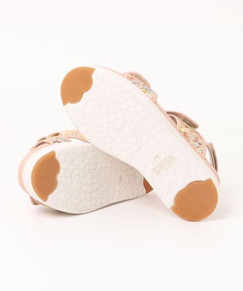 tsumori chisato WALK(ツモリチサトウォーク)の「チェーンモチーフ厚底サンダル(サンダル・レディース・ブラック/ピンク/ベージュ・M(23.5cm)/L(24.5cm)/S(22.5cm))」の5枚目の写真