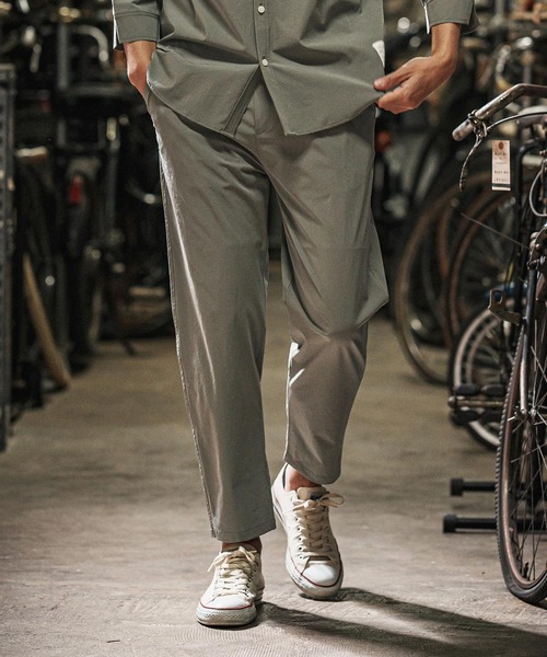 wjk reluxe(ダブルジェーケーリラックス)の「mp13268-cool stretch easy pants イージーパンツ(その他パンツ・メンズ・ネイビー/ブラック/グレー系その他・S/M/L)」の5枚目の写真