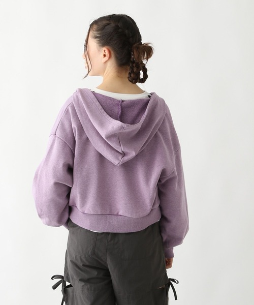 GLOBAL WORK(グローバルワーク)の「ピグメント裏毛ZIPパーカー/292267(パーカー・キッズ・パープル/グレー系8/グレー系9・140cm/130cm/160cm/150cm)」の15枚目の写真