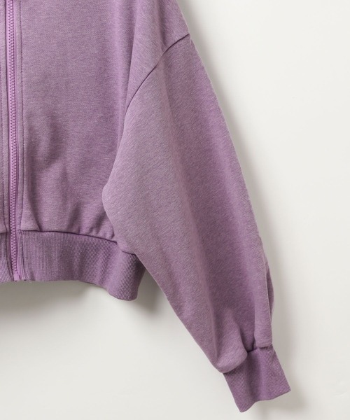 GLOBAL WORK（グローバルワーク）の「ピグメント裏毛ZIPパーカー