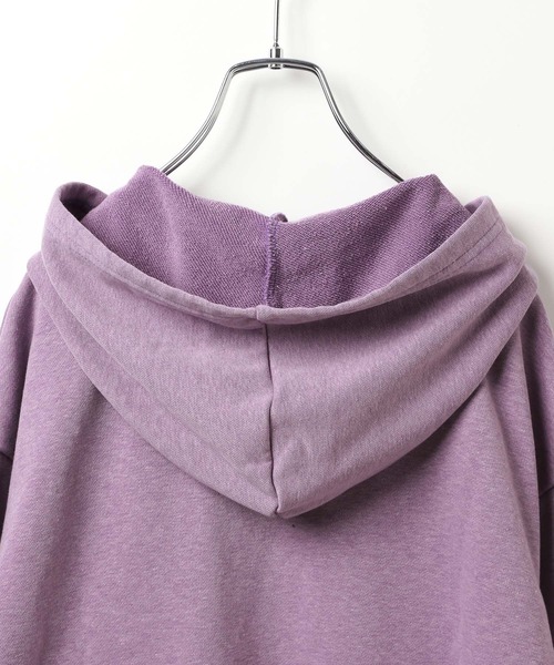 な様 GLOBAL WORK（グローバルワーク）の「ピグメント裏毛ZIPパーカー