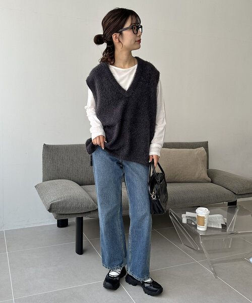 DISCOAT（ディスコート）の「レースアップバレエスニーカー（スニーカー・レディース・ブラック/シルバー・MEDIUM/LARGE）」の12枚目の写真