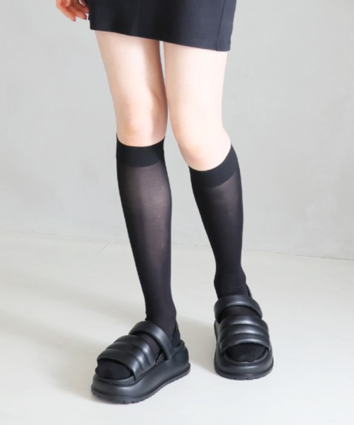 VIVIAN(ヴィヴィアン)の「厚底パデッドストラップサンダル(サンダル・レディース・ホワイト×レッド/ブラック・LL/L/M/S)」の22枚目の写真