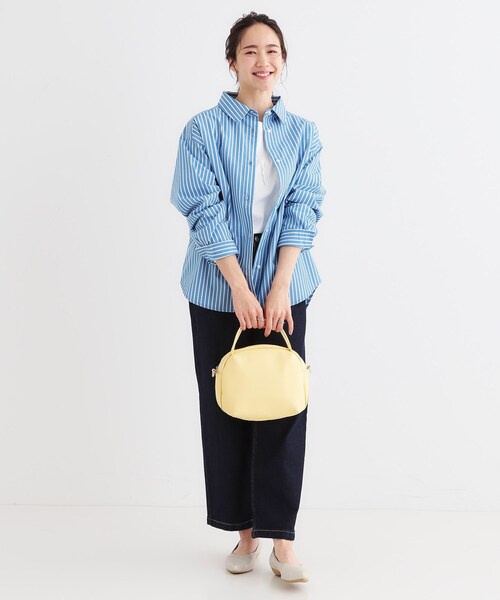 SHOO・LA・RUE(シューラルー)の「◆2WAYボックスショルダーバッグ(ショルダーバッグ・レディース・アイボリー/ブラック/イエロー系その他・00)」の6枚目の写真