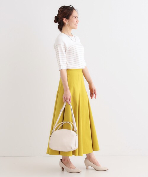 SHOO・LA・RUE(シューラルー)の「◆2WAYボックスショルダーバッグ(ショルダーバッグ・レディース・アイボリー/ブラック/イエロー系その他・00)」の10枚目の写真