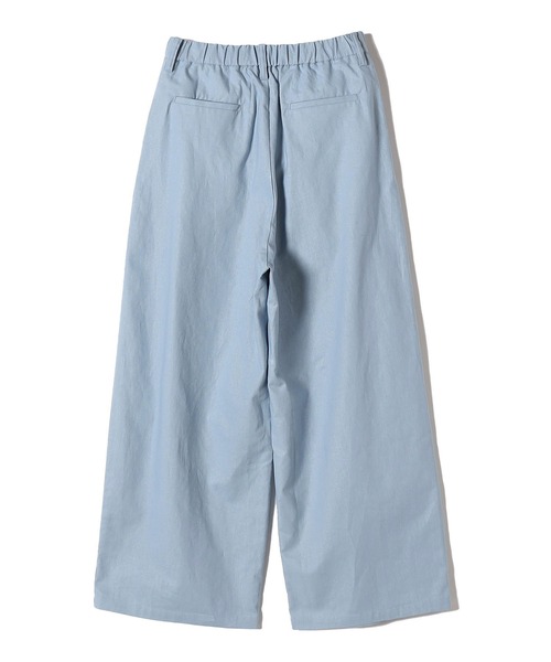 SHIPS.me(シップスミー)の「【ZOZO限定】SHIPS.me:綿麻 3タック ワイド パンツ(その他パンツ・レディース・ネイビー/カーキ/ライトブルー/ブラウン・XXL-Short/XL-Regular/XL-Short/M-Regular/M-Short/S-Regular/S-Short/XXL-Regular/L-Regular/L-Short)」の13枚目の写真