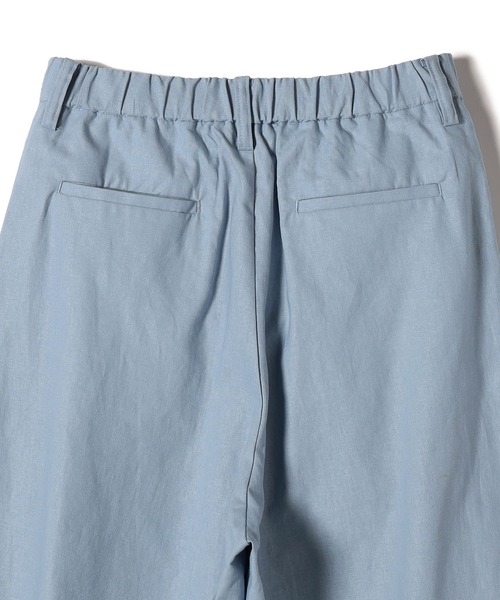 SHIPS.me(シップスミー)の「【ZOZO限定】SHIPS.me:綿麻 3タック ワイド パンツ(その他パンツ・レディース・ネイビー/カーキ/ライトブルー/ブラウン・XXL-Short/XL-Regular/XL-Short/M-Regular/M-Short/S-Regular/S-Short/XXL-Regular/L-Regular/L-Short)」の14枚目の写真