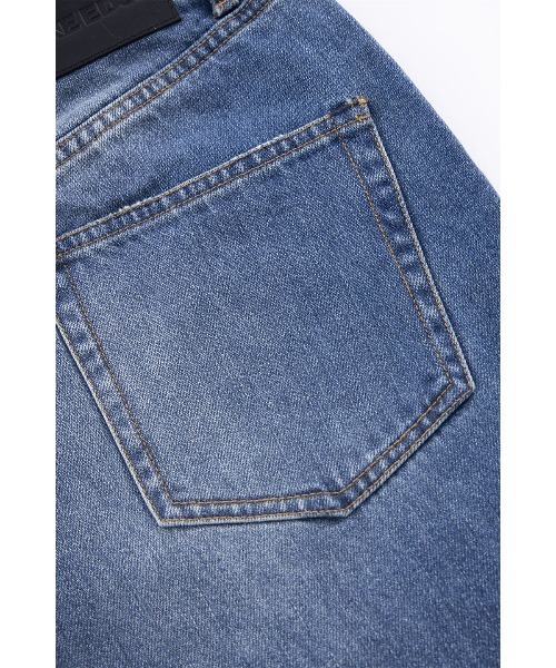 WOKE EDGE（ウォークエッジ）の「デニムパンツ｜Patchwork Denim｜WOKE EDGE（デニムパンツ・メンズ・ブルー・M/L/XL）」の7枚目の写真