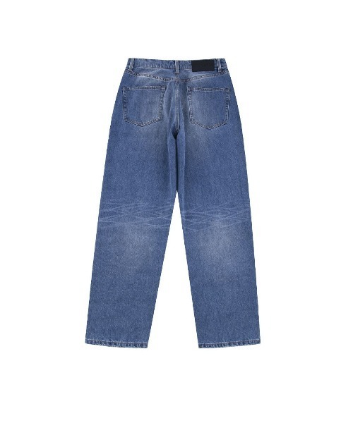 WOKE EDGE（ウォークエッジ）の「デニムパンツ｜Patchwork Denim｜WOKE EDGE（デニムパンツ・メンズ・ブルー・M/L/XL）」の4枚目の写真