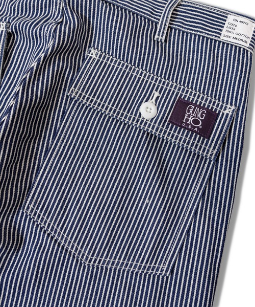 GUNG HO（ガンホー）の「GUNG HO 4POCKETS FATIGUE TROUSER（その他パンツ・メンズ・ブラック/オリーブ/その他1/ブラック系・M/L/XL）」の12枚目の写真