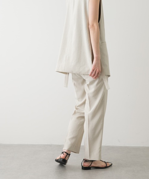 【新品】リネンテーパードパンツ　アーバンリサーチドアーズ 3837905_base.jpg?20240705090531