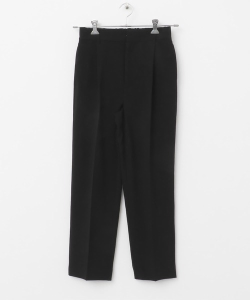 SENSE OF PLACE by URBAN RESEARCH（センスオブプレイスバイアーバンリサーチ）の「『UR TECH DRYLUXE』リネンライクテーパードパンツ（その他パンツ・レディース・ブラック/ライトベージュ/ネイビー/チャコールグレー・SMALL/MEDIUM/LARGE）」の5枚目の写真