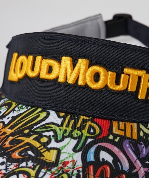 Loudmouth(ラウドマウス)の「LOUDMOUTH/ラウドマウス ゴルフウェア ブランド ロゴ サイズ調整可能 サンバイザー 帽子 ユニセックス(サンバイザー・メンズ・その他6/その他1/その他2/その他3/その他4/その他5・FREE)」の10枚目の写真