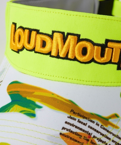 Loudmouth(ラウドマウス)の「LOUDMOUTH/ラウドマウス ゴルフウェア ブランド ロゴ サイズ調整可能 サンバイザー 帽子 ユニセックス(サンバイザー・メンズ・その他6/その他1/その他2/その他3/その他4/その他5・FREE)」の20枚目の写真
