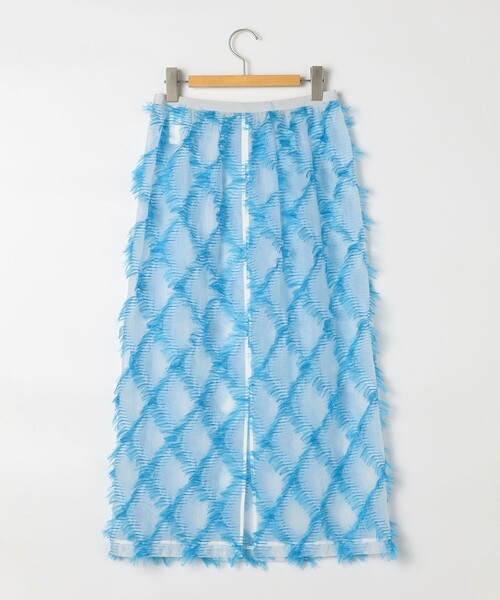NOLLEY’S（ノーリーズ）の「《セットアップ対応》KIRYUバイヤスカットジャガードスカート（スカート・レディース・ブルー系その他・38）」の18枚目の写真