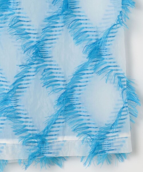 NOLLEY’S（ノーリーズ）の「《セットアップ対応》KIRYUバイヤスカットジャガードスカート（スカート・レディース・ブルー系その他・38）」の21枚目の写真