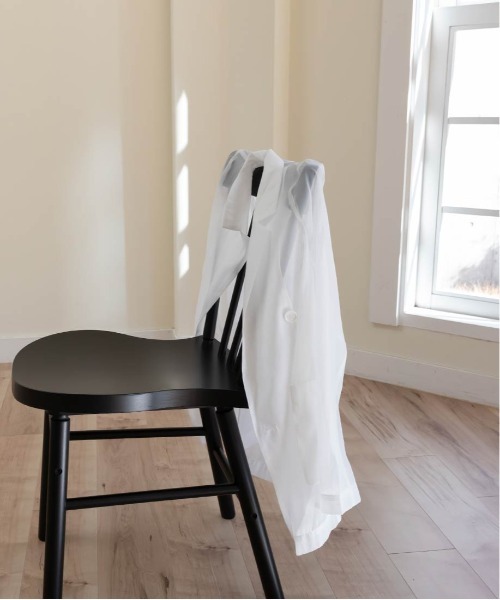 ランダ、シアージャケットベージュ セール】ダブルブレストシアージャケット（ブルゾン）｜RANDA