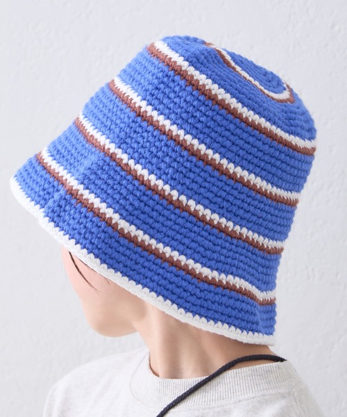 CIAOPANIC TYPY(チャオパニックティピー)の「【KIDS】アソート柄HAT(ハット・キッズ・アイボリー/ブラック/ブルー・ONE SIZE)」の11枚目の写真