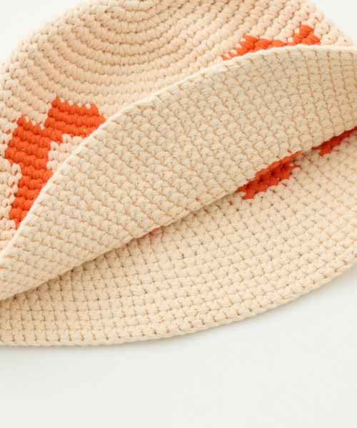 CIAOPANIC TYPY(チャオパニックティピー)の「【KIDS】アソート柄HAT(ハット・キッズ・アイボリー/ブラック/ブルー・ONE SIZE)」の13枚目の写真