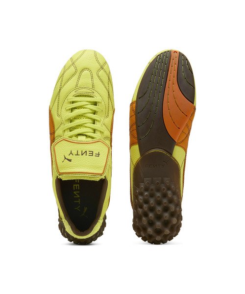 国内送 PUMA x FENTY Avanti LS ステッチスニーカー イエロー系 PUMA プーマ ウィメンズ FENTY x PUMA AVANTI LS ステッチ