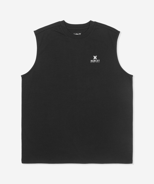 Hurley （ハーレー）の「【Hurley/ハーレー】ロゴタンクトップ　バックプリント　吸汗速乾　OFF SHORE WIND SL（タンクトップ・メンズ・ホワイト/チャコールグレー/ブラック・LARGE/MEDIUM/SMALL/X-LARGE）」の3枚目の写真