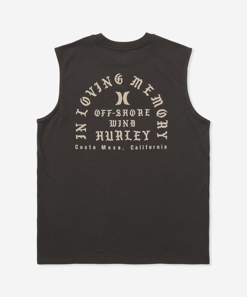 Hurley （ハーレー）の「【Hurley/ハーレー】ロゴタンクトップ　バックプリント　吸汗速乾　OFF SHORE WIND SL（タンクトップ・メンズ・ホワイト/チャコールグレー/ブラック・LARGE/MEDIUM/SMALL/X-LARGE）」の10枚目の写真