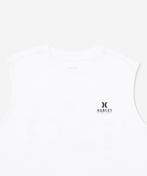 Hurley （ハーレー）の「【Hurley/ハーレー】ロゴタンクトップ　バックプリント　吸汗速乾　OFF SHORE WIND SL（タンクトップ・メンズ・ホワイト/チャコールグレー/ブラック・LARGE/MEDIUM/SMALL/X-LARGE）」の5枚目の写真