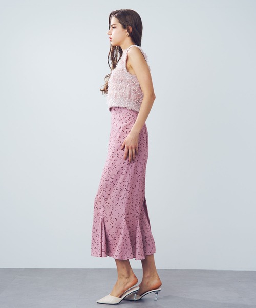 DEICY（デイシー）の「フラッフィーフリンジニット（ニット/セーター・レディース・ブルー/アイボリー/ピンク・FREE）」の21枚目の写真